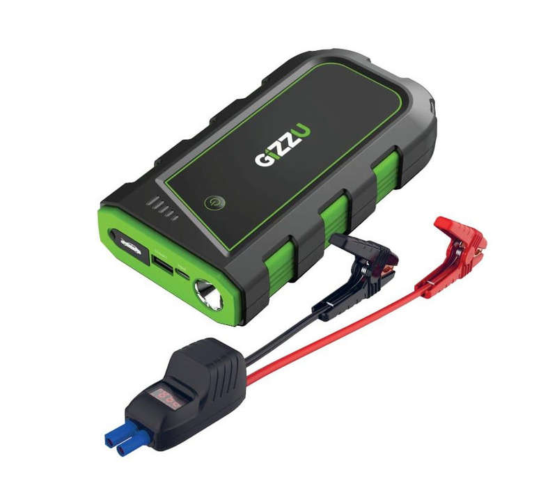 Gizzu - 2000A - Jump Starter - 16000Mah - Black