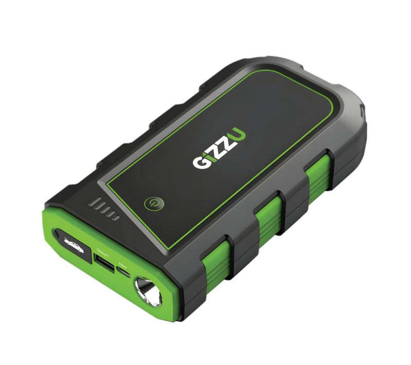 Gizzu - 2000A - Jump Starter - 16000Mah - Black