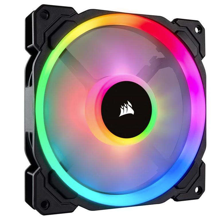 Corsair LL140 RGB 140mm Dual Light Loop LED Fan - Single Pack