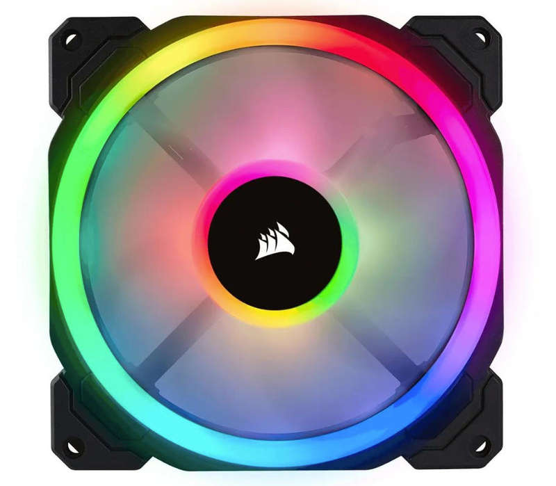Corsair LL140 RGB 140mm Dual Light Loop LED Fan - Single Pack