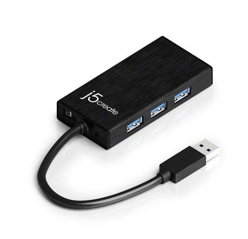 J5 Create USB 3.0 Gigabit Ethernet & 3-Port HUB Multi Adapter