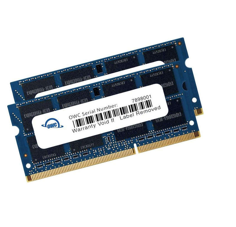OWC Mac Memory 16GB Kit (2x8GB) 1600Mhz DDR3 SODIMM Mac Memory
