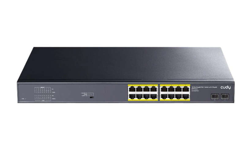 Cudy 16 Port Gigabit PoE 190W 2SFP Combo Switch | GS1020PS2