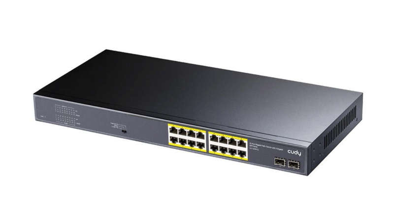 Cudy 16 Port Gigabit PoE 190W 2SFP Combo Switch | GS1020PS2
