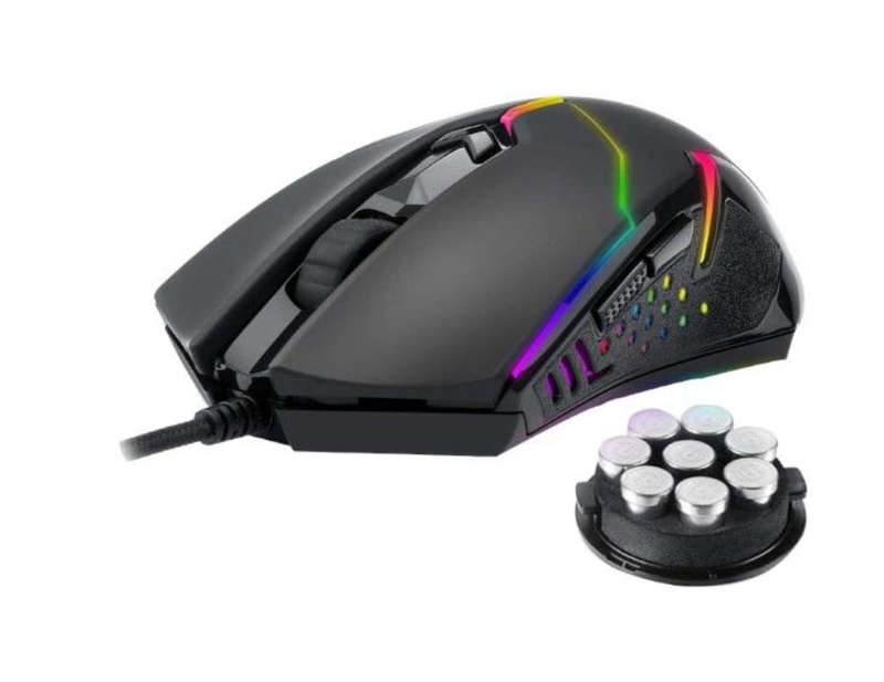 Redragon CENTROPHORUS2 7200DPI RGB Gaming Mouse - Black