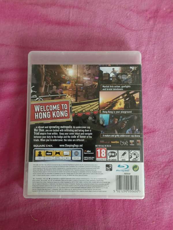 Ps3 game Sleeping Dags