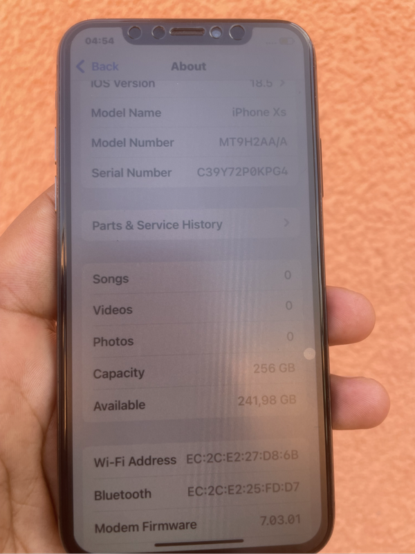 IPhone XS 256 gig