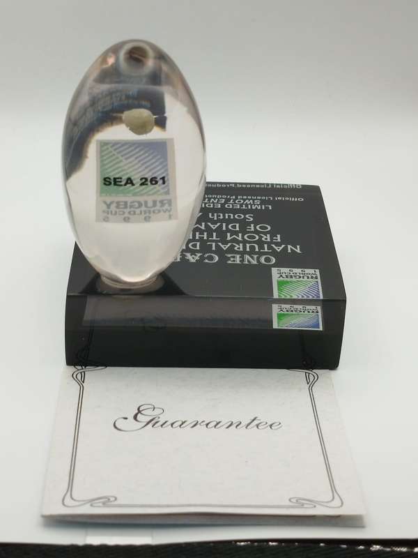 1995 Rugby World Cup Limited Edition Display with 1ct Natural Diamond