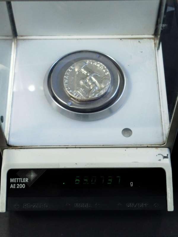 1920 German medal "Die Schwarze Schande" 69g silver composition