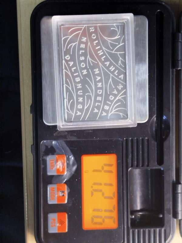  Nelson Mandela AAH! DALIBHUNGA Silver Bar & Stamp Tribute Set | XRF Verified 92.27% Silver |