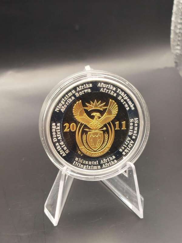 Rare 4-Coin South African Legacy Set  Gold & Silver Verified | Mandela, SARB, 1994 | Bid from