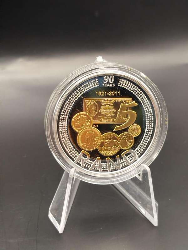 Rare 4-Coin South African Legacy Set  Gold & Silver Verified | Mandela, SARB, 1994 | Bid from