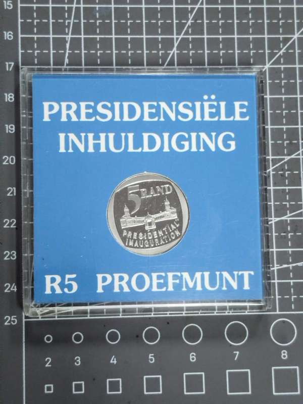  Mandela Commemorative Combo  1994 Inauguration R5 Proof + 2018 R50 Centenary UNC | Rare Legacy