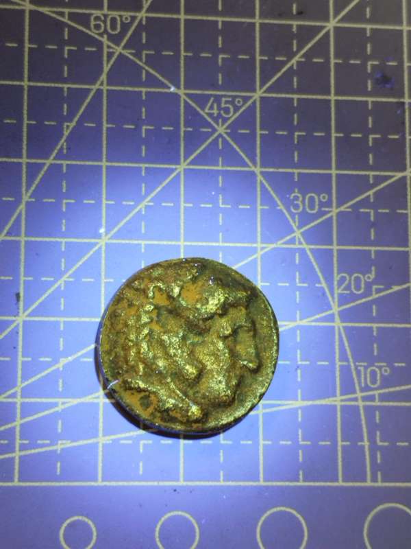 Ancient Seleucid Bronze Coin  Seated Zeus Reverse  Helmeted Athena Obverse  Circa 312281 BCE