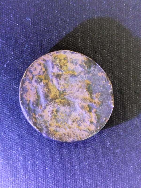Roman Provincial Bronze Coin  Herakles Bust with Olive Wreath