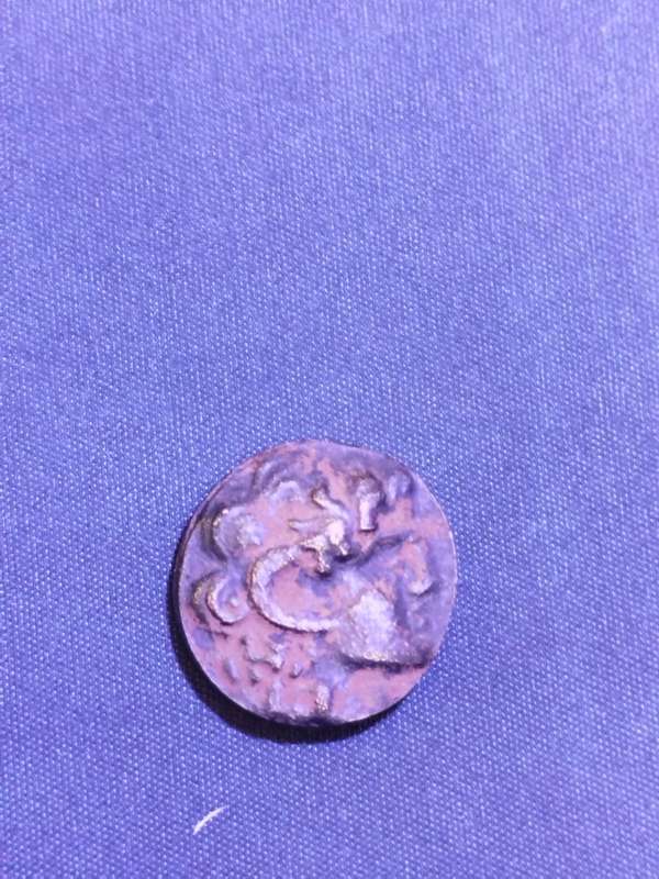 Roman Provincial Bronze Coin  Herakles Bust with Olive Wreath