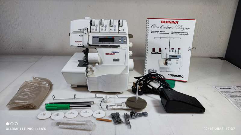 Bernina 1300MDC 5-spool overlocker
