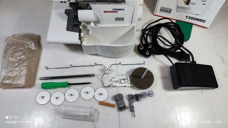 Bernina 1300MDC 5-spool overlocker