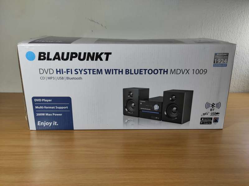 BLAUPUNKT DVD HI-FI System with Bluetooth MDVX 1009