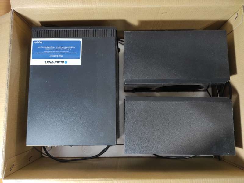 BLAUPUNKT DVD HI-FI System with Bluetooth MDVX 1009