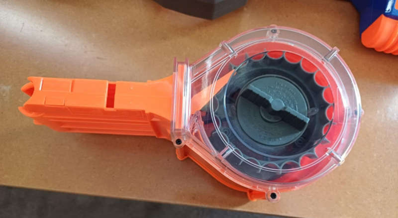 Hyperfire Elite Nerf Gun