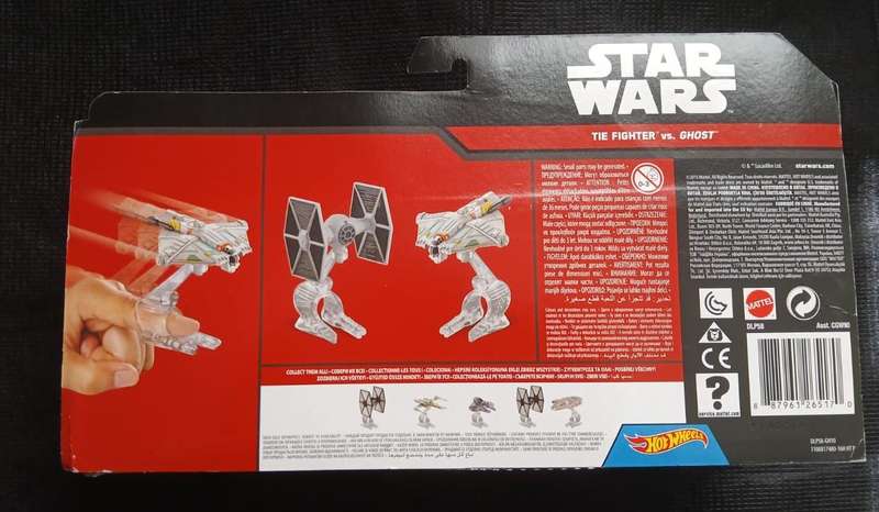 Hot Wheels Star Wars Tie Fighter vs Ghost