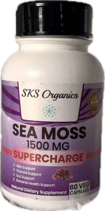 Organic Sea Moss Capsules - 60 Capsules