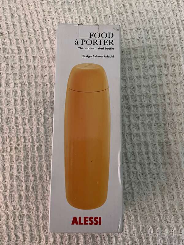 Alessi Bottle Food A Porter in yellow