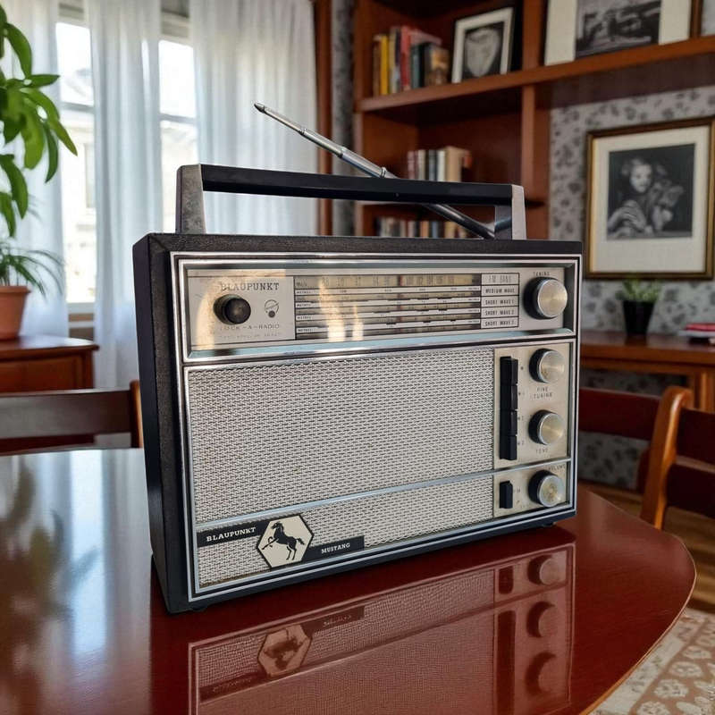 BLAUNPUNKT MUSTANG VINTAGE RADIO