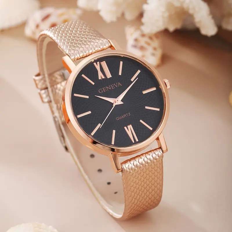 Fashionable and Versatile Women's Casual Quartz Wristwatch