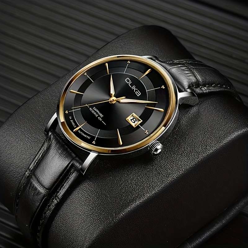 OLIKA Men's Casual Large Dial Watch