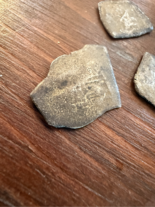 3 Spanish Cob / 8 reales shipwreck Joanna