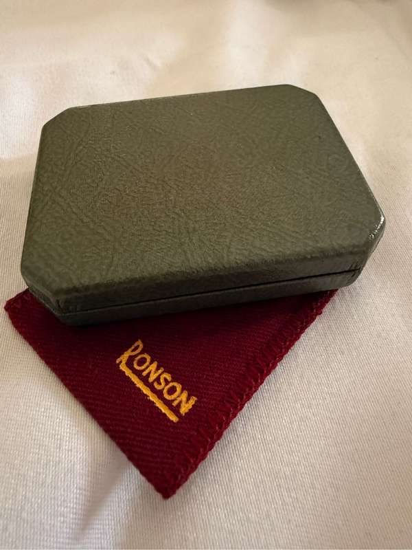 1970s Ronson Varaflame gas lighter