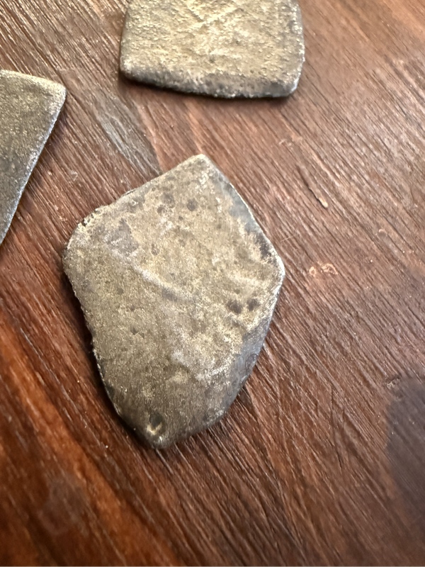 3 Spanish Cob / 8 reales shipwreck Joanna