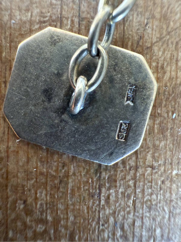 9ct gold cuff links