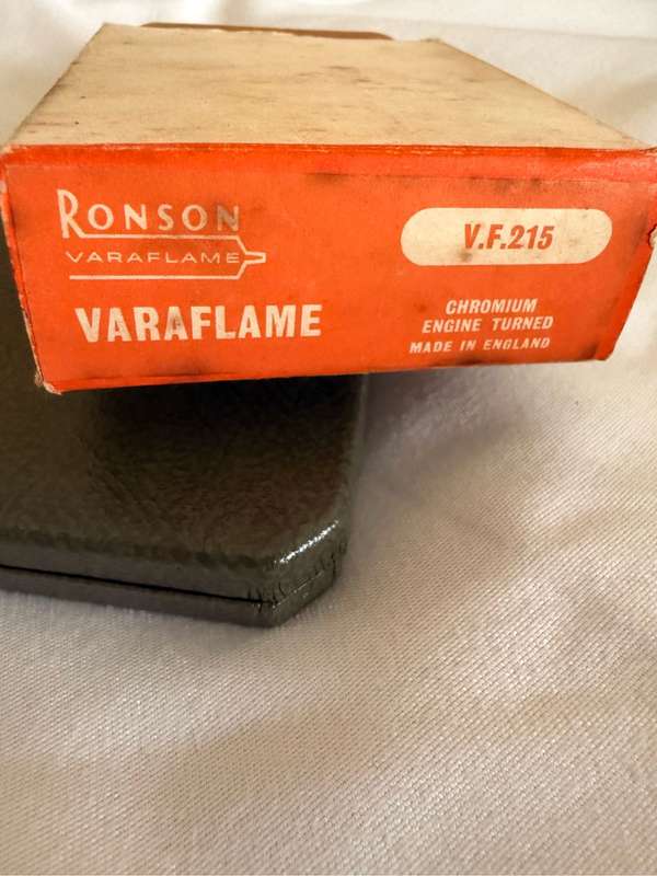 1970s Ronson Varaflame gas lighter