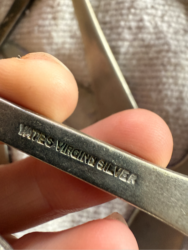 12 Sterling silver forks