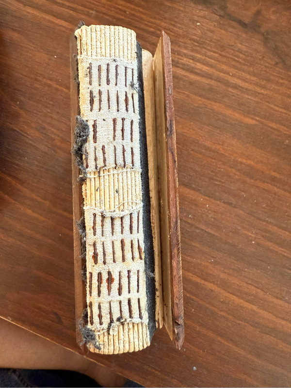 1943 wooden Bible issued to SADF troops