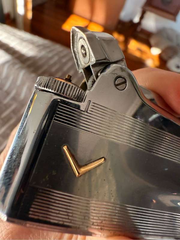 1970s Ronson Varaflame gas lighter