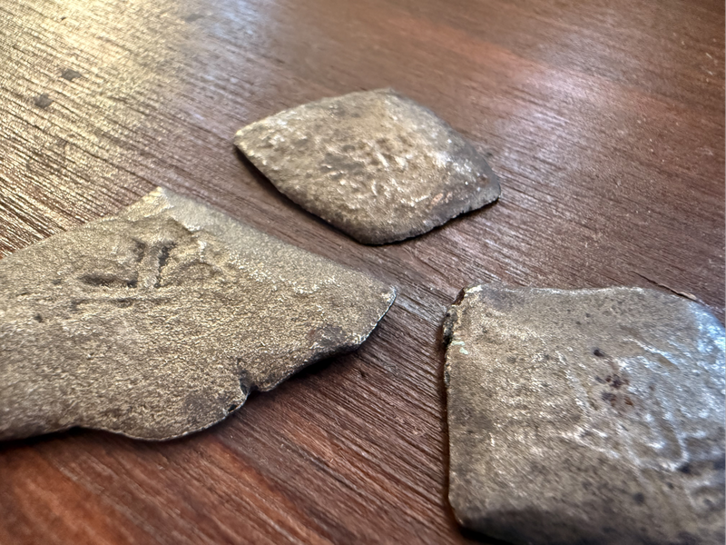 3 Spanish Cob / 8 reales shipwreck Joanna