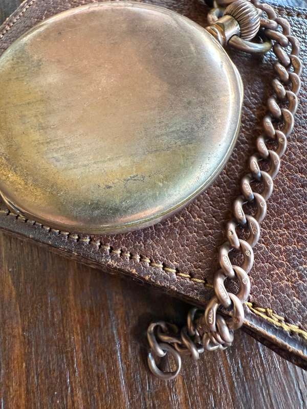 1903 Waltham Pocket watch 12901581 X Bond St. AM Watch Company STERLING SILVER