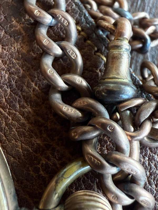 1903 Waltham Pocket watch 12901581 X Bond St. AM Watch Company STERLING SILVER