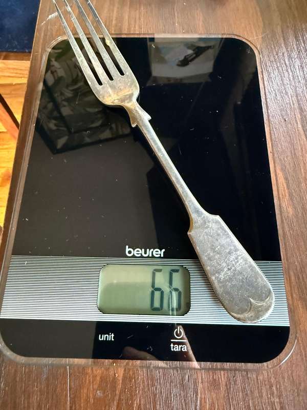 4 Silver Forks  189 GRAMS TOTAL