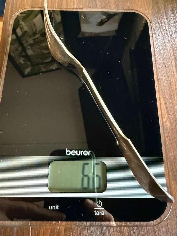 4 Silver Forks  189 GRAMS TOTAL