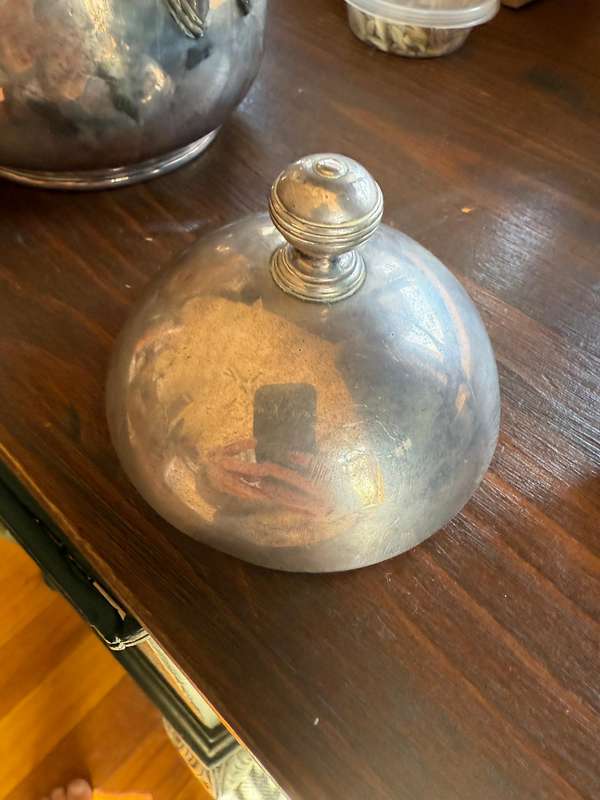 BOGGI MILANO Antique Italian Royal Silver Sugar Pot 668 grams with Roayl emblem