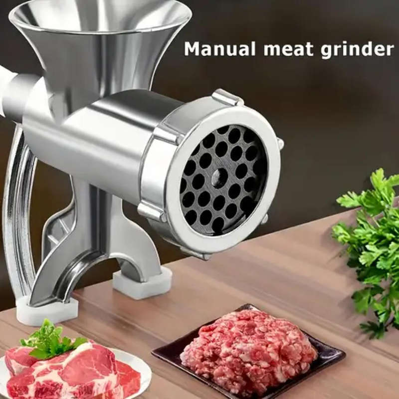 Manual meat and veg mincer