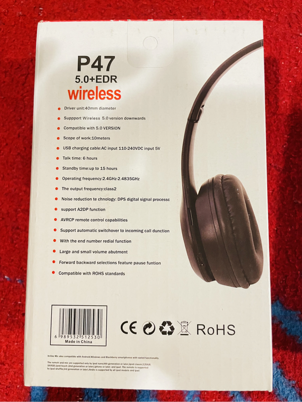 Wireless headphones