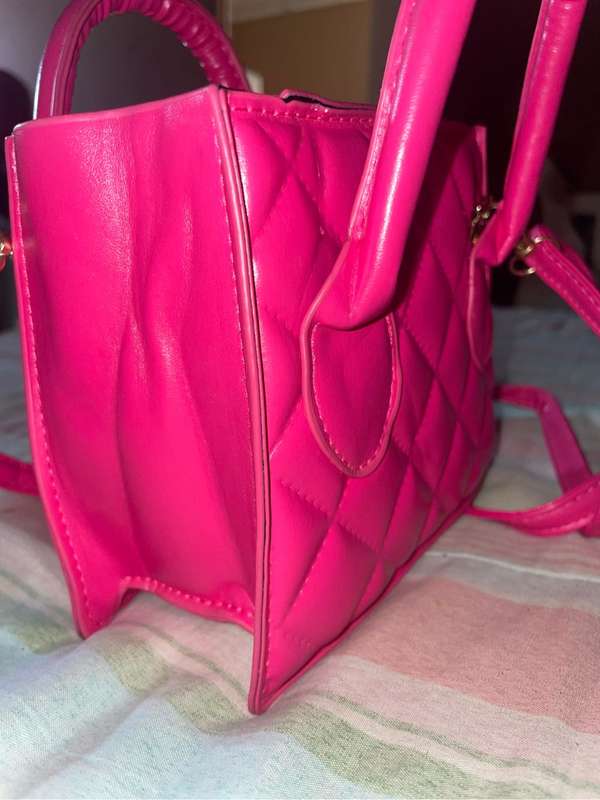 Mini pink hand bag