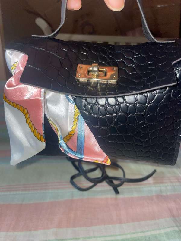 Mini black handbag