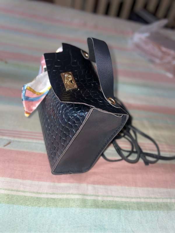 Mini black handbag